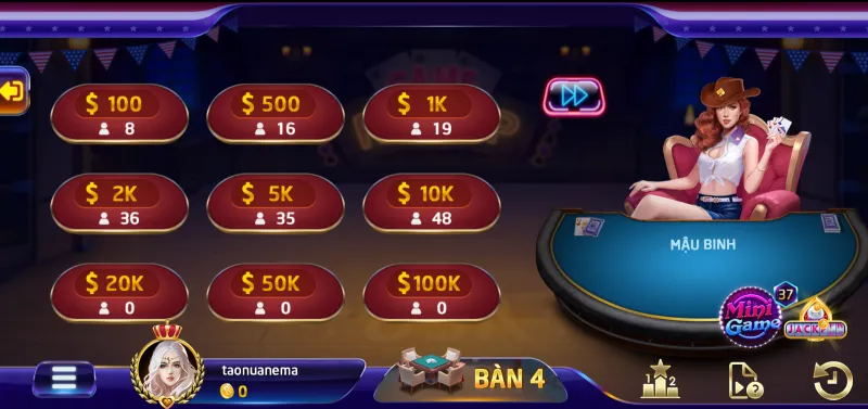 Chơi bài Mậu Binh đổi thưởng dễ dàng tại cổng game W88 hàng đầu