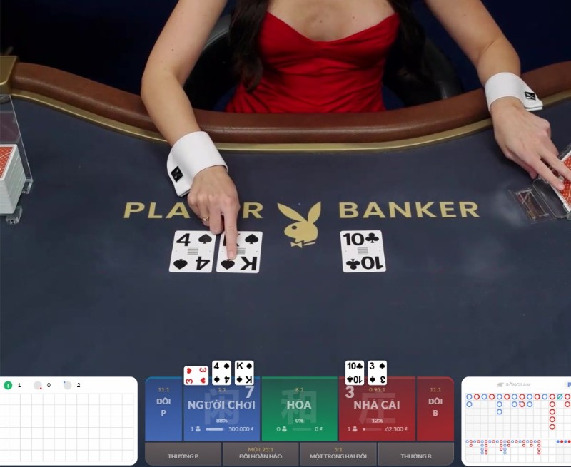 Baccarat livestream W88