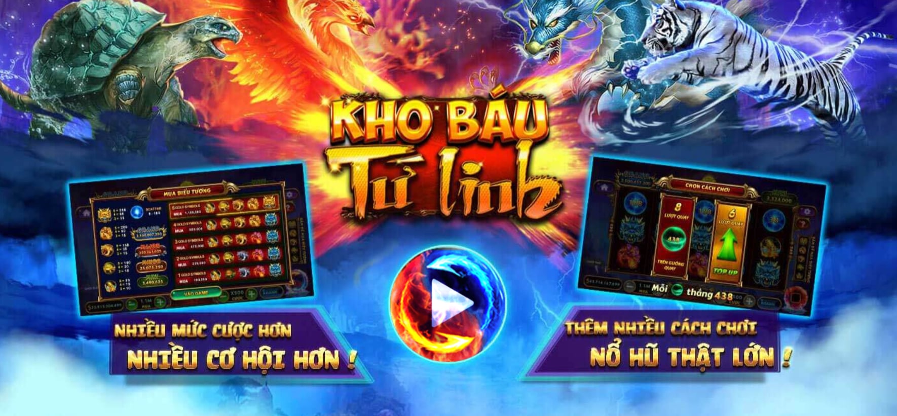 Giới thiệu về game Nổ hũ Kho Báu Tứ Linh W88