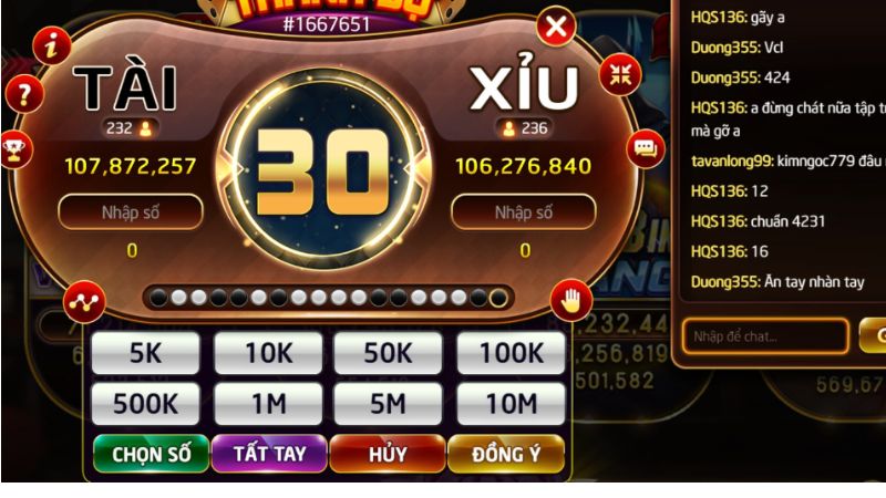 Người chơi không cược tất cả tiền vốn vào một ván duy nhất